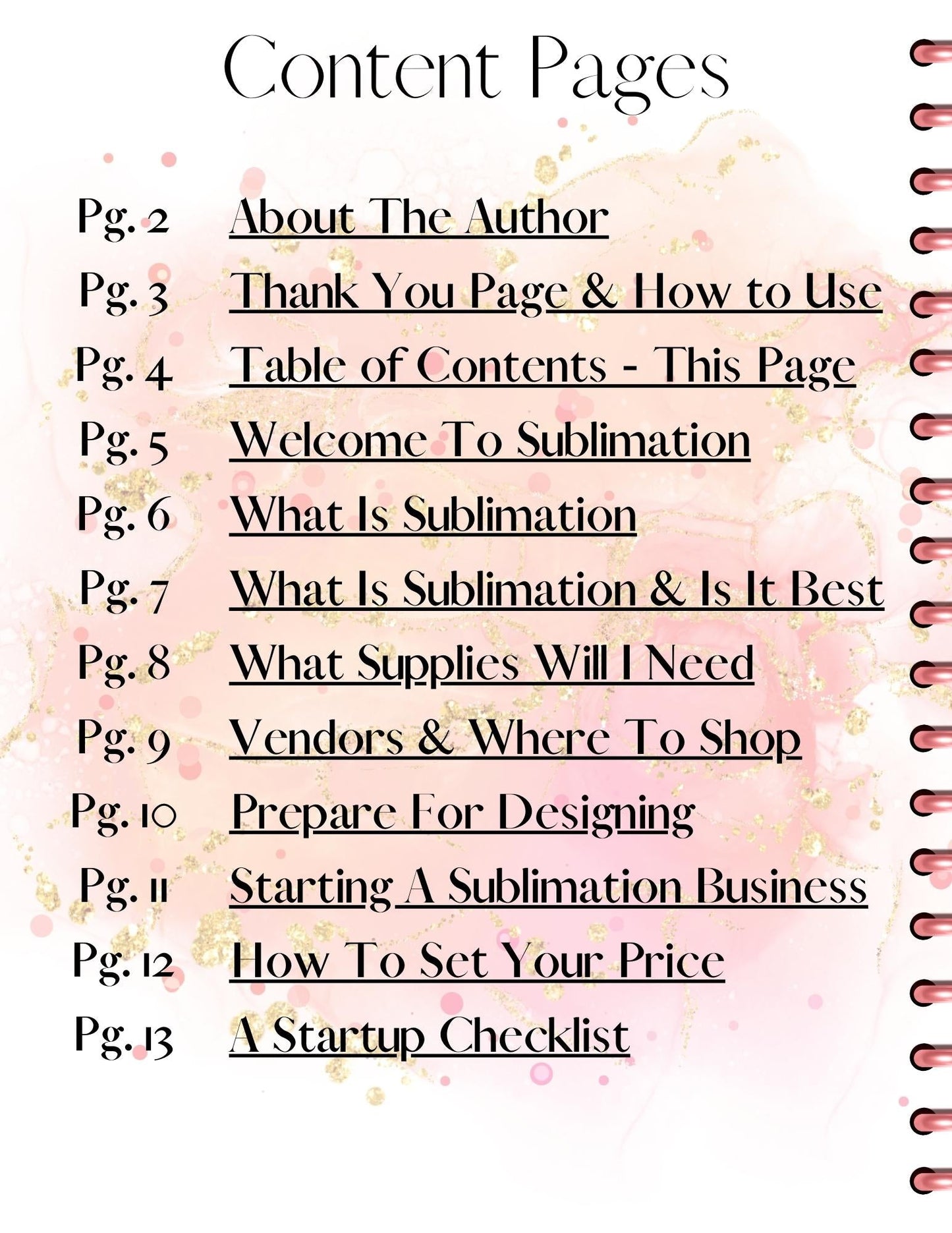 Guide to Sublimation - Book