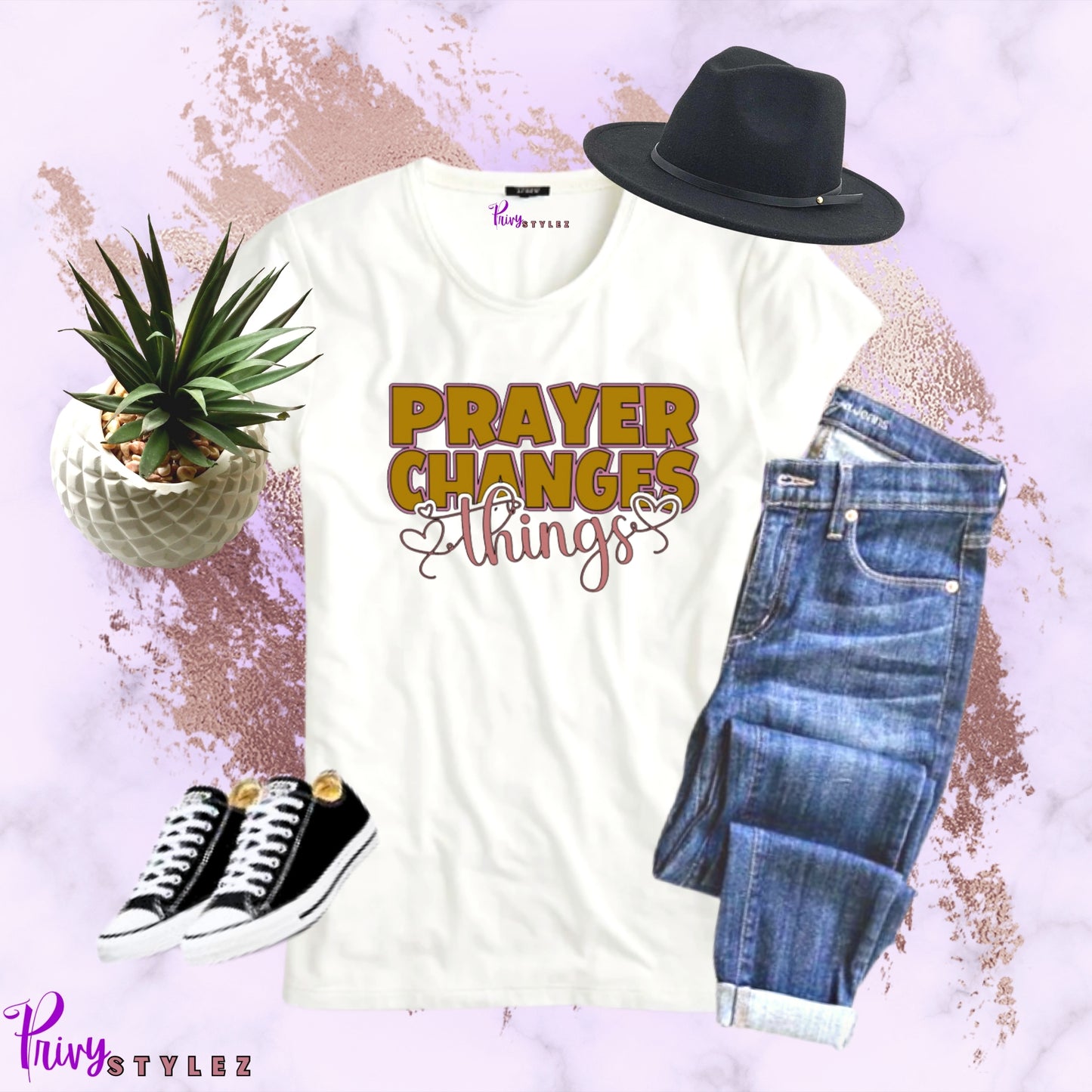 Prayer Changes Things - T-Shirt