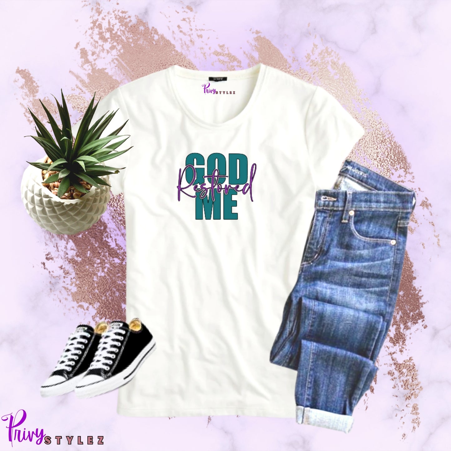 God Restored Me - T-Shirt