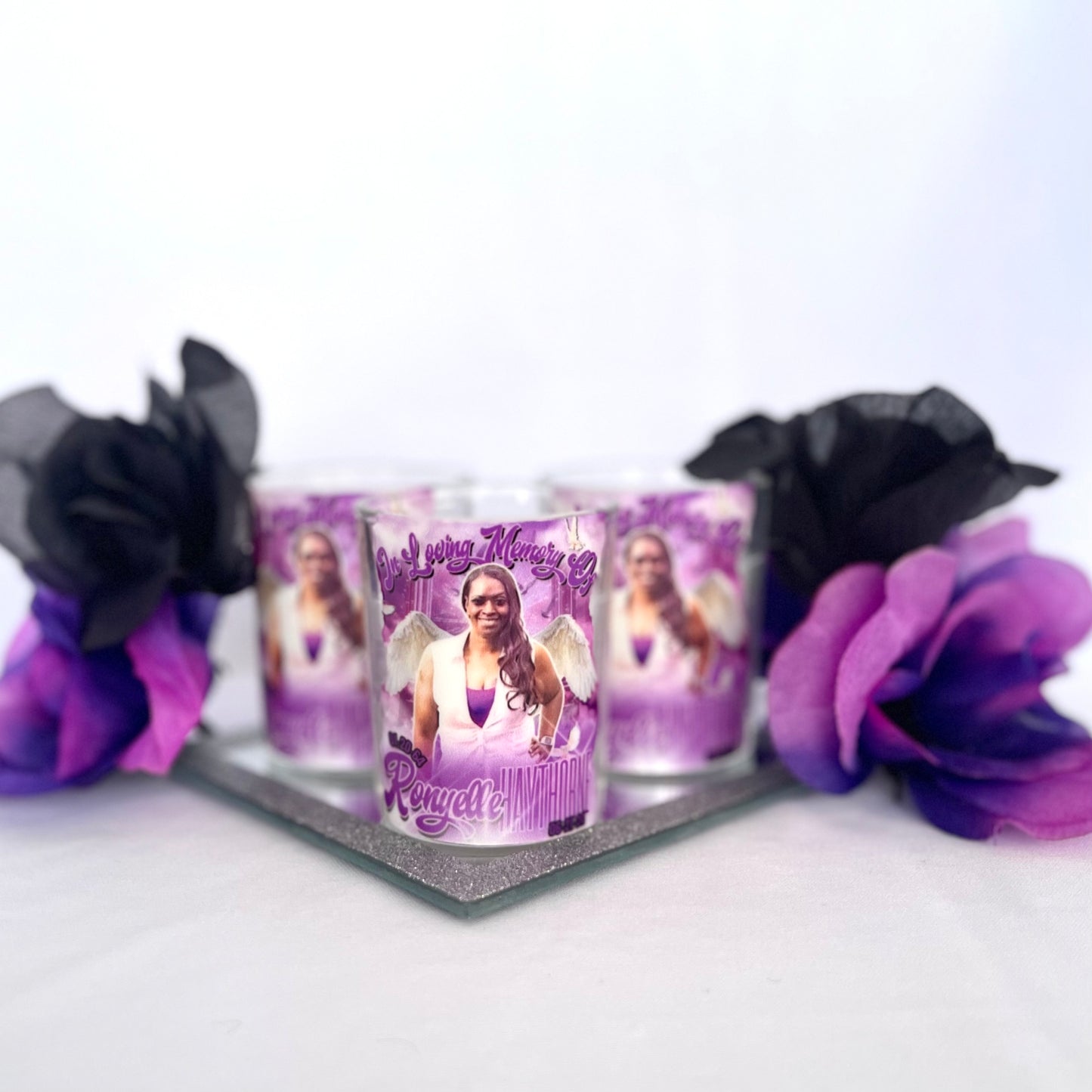 Ronnie's "A Smile With Life" - Mini Candle