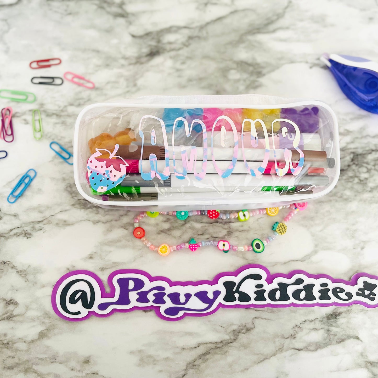 Crystal - Pencil Pouch