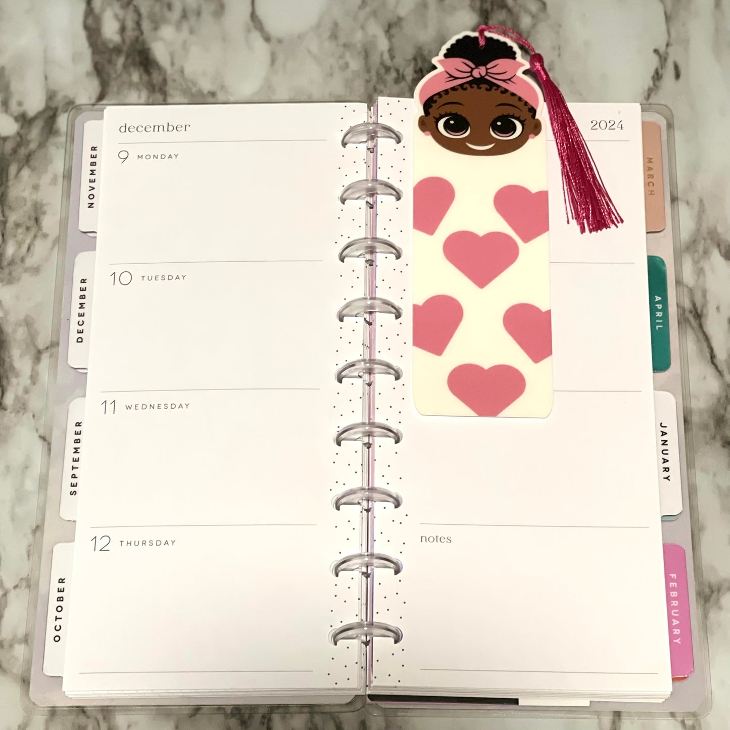 Just a Girl with Goals Sticker Sheet & Bookmark Set
