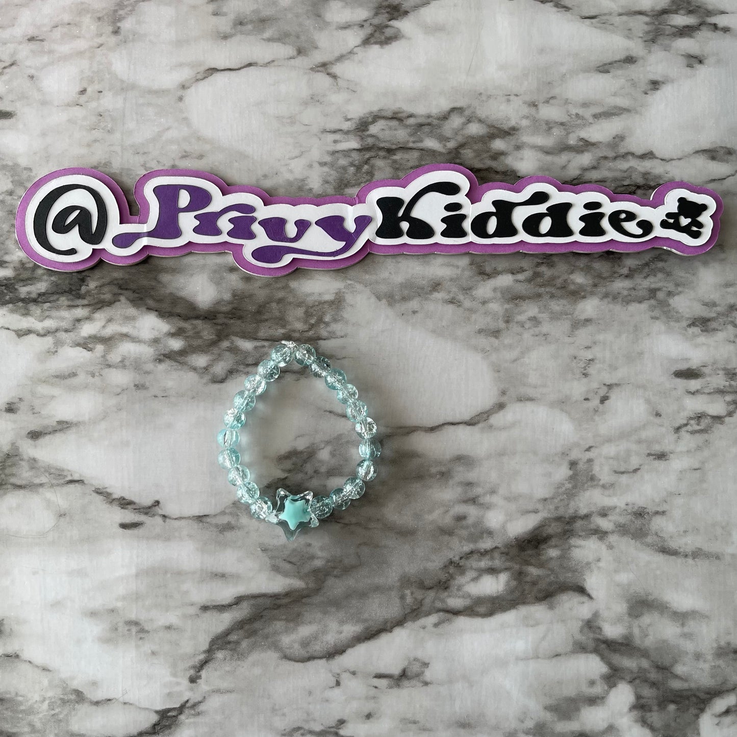 Sunny Glow Clear - Beaded Bracelet