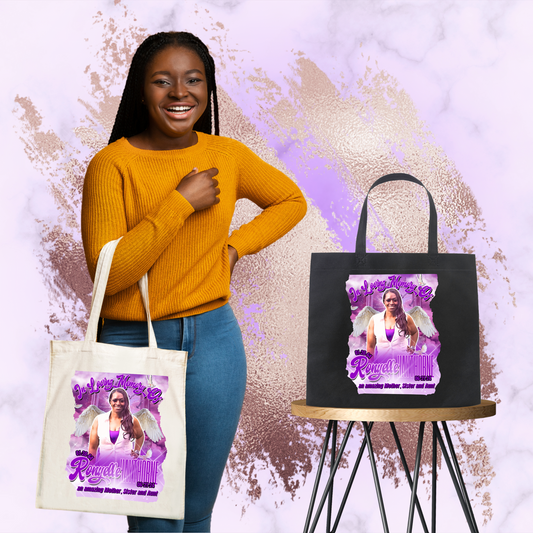 Ronnie's "A Smile With Life" - Tote Bag