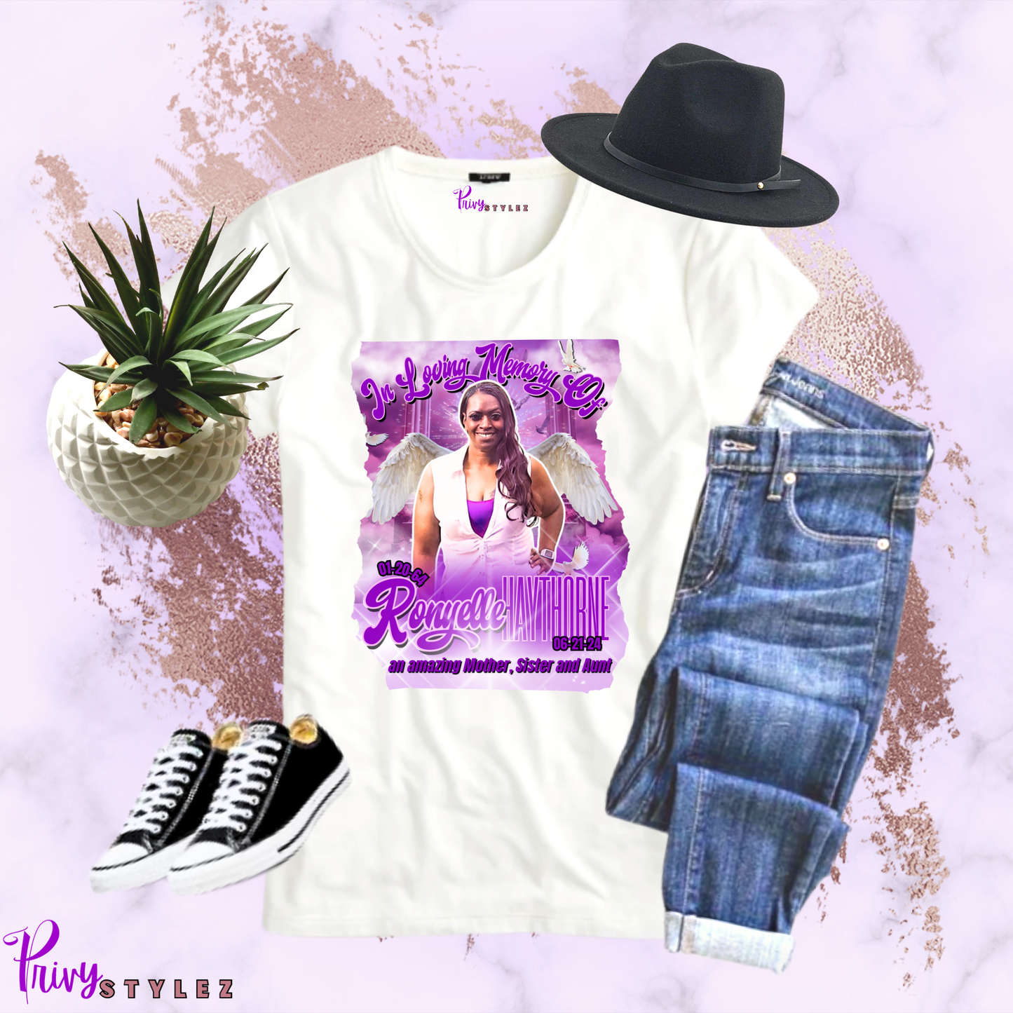 Ronnie's "A Smile With Life" - Memorial T-Shirt