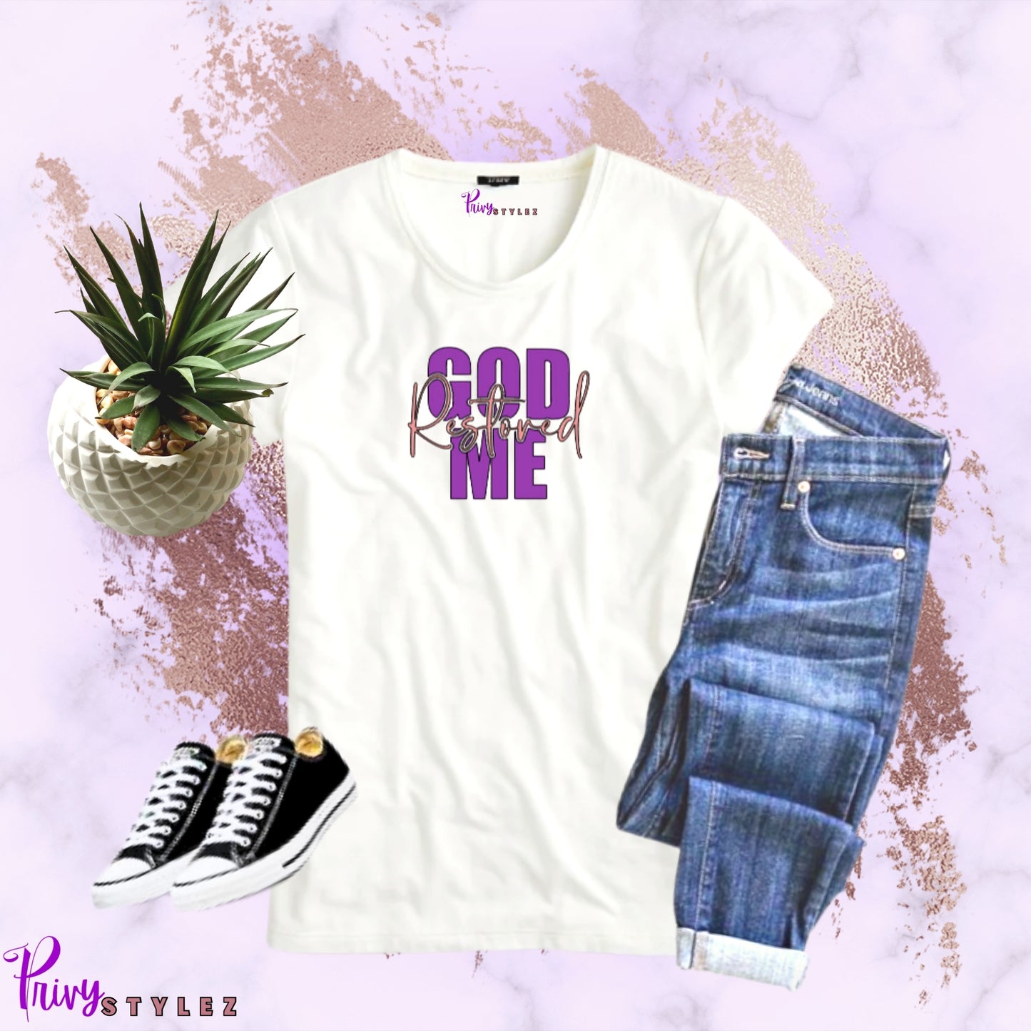 God Restored Me - T-Shirt