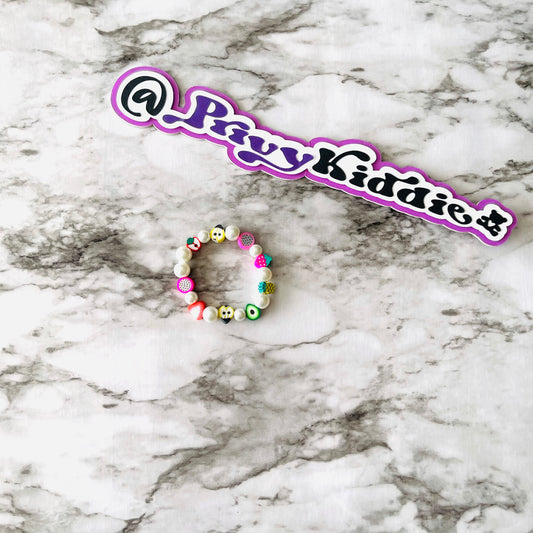Sweet Treats Pearl - Beaded Bracelet