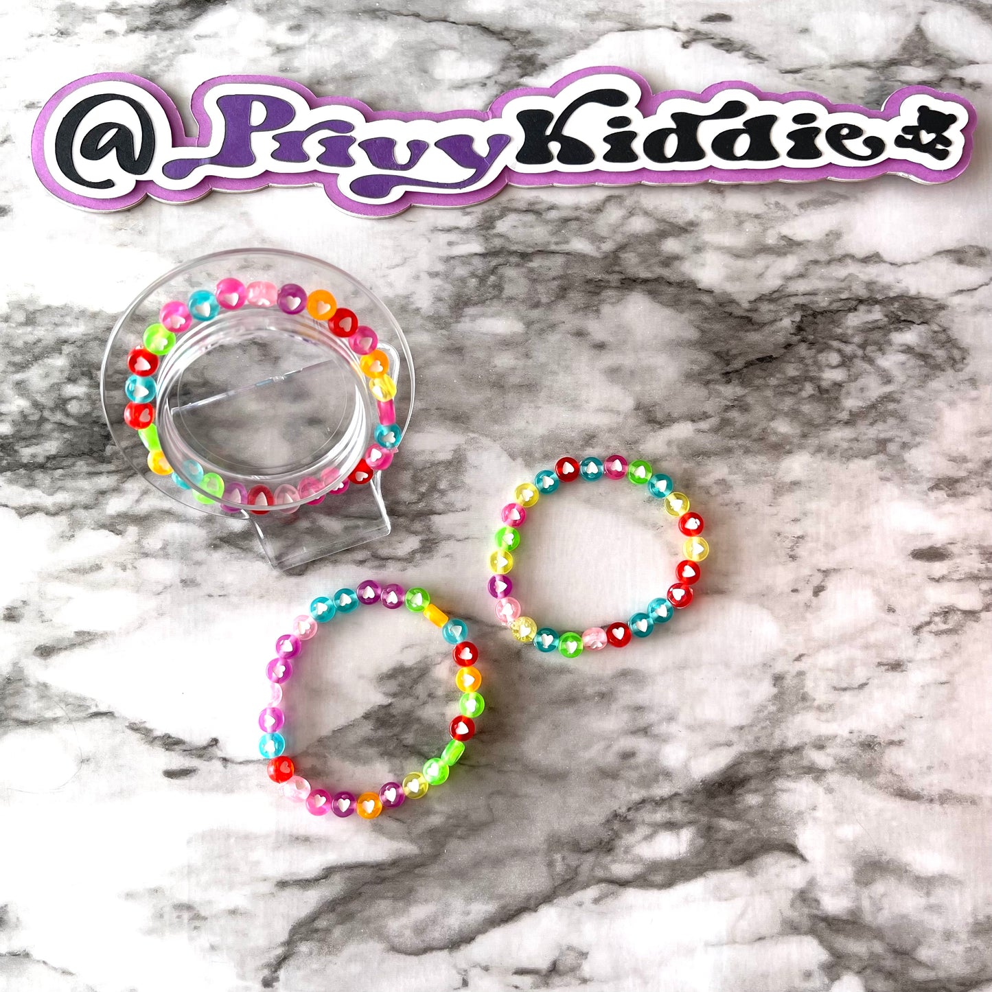Spread the love - Beaded Bracelet