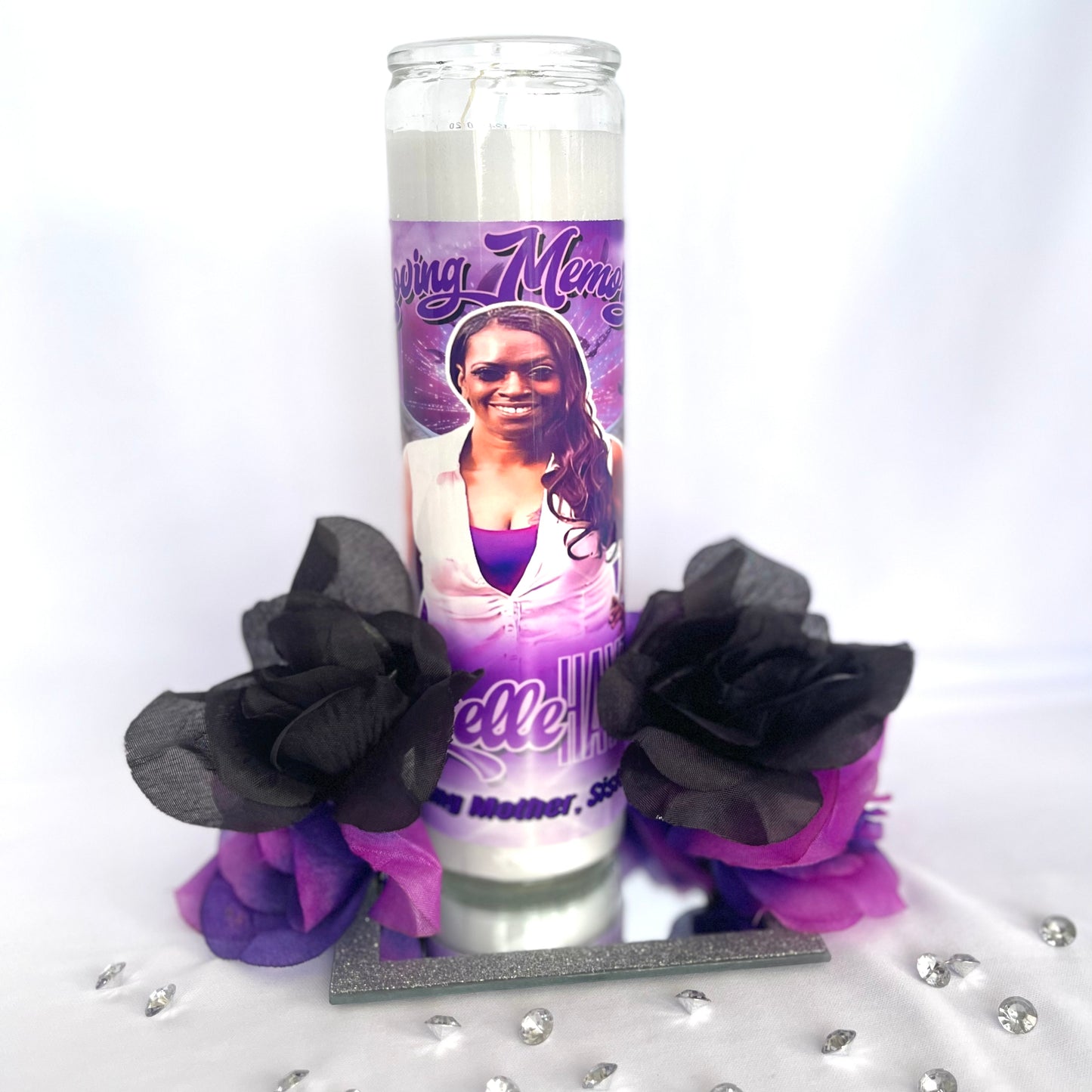 Ronnie's "A Smile With Life" - Tall Candle